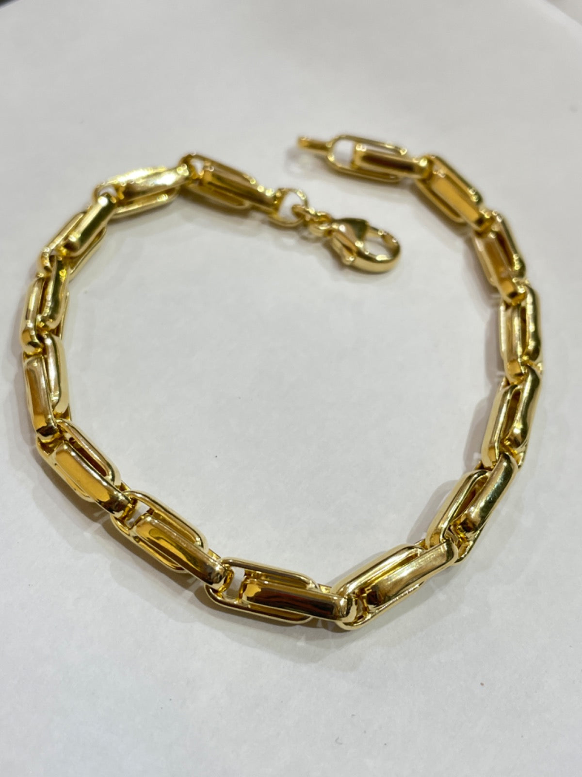 18K Yellow Gold Men's Bracelet