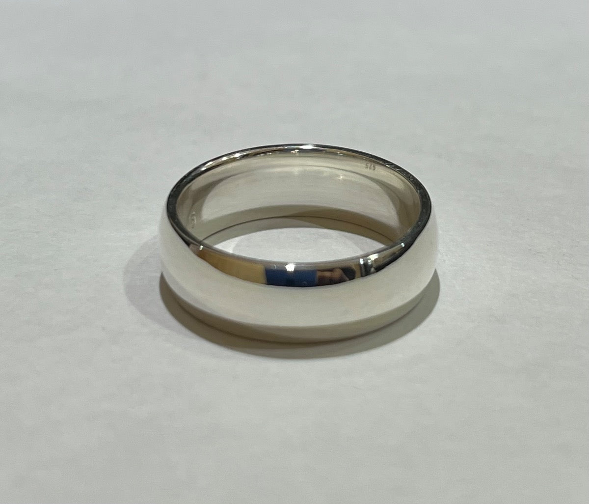 Silver Wedding Band