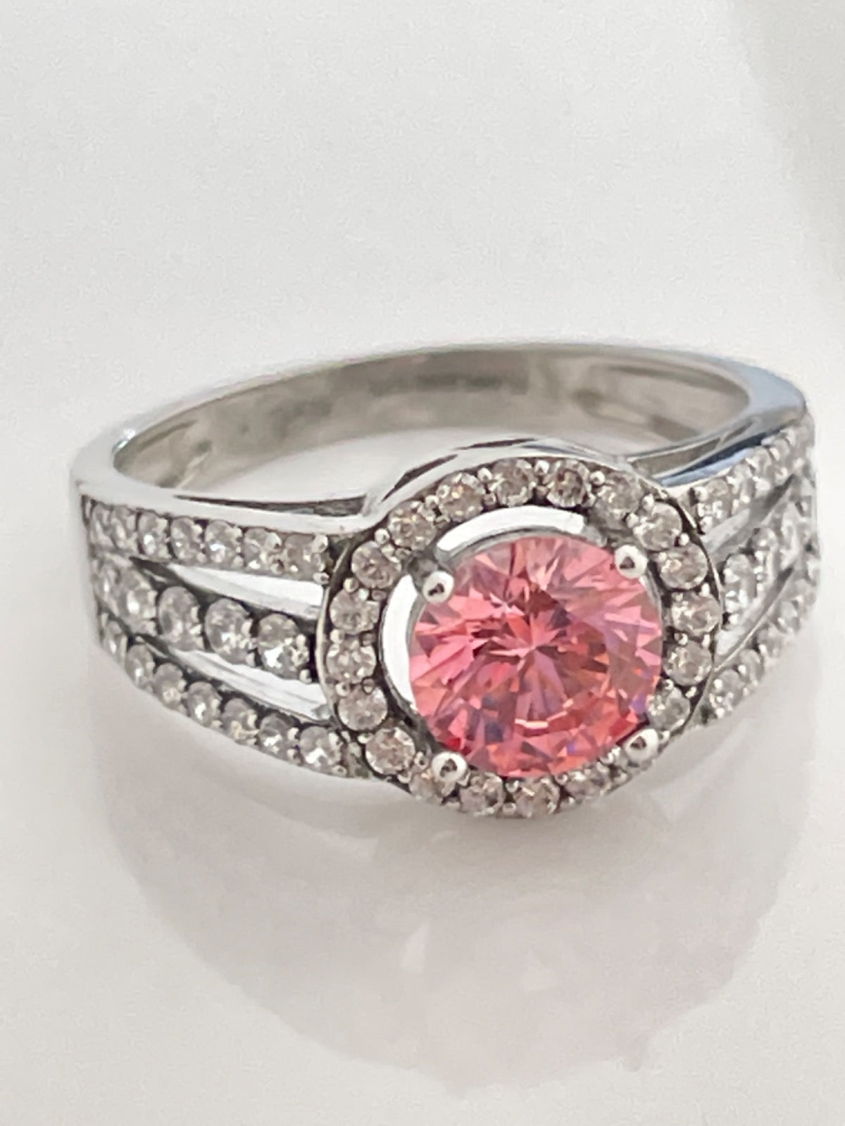 Silver Ring with CZ