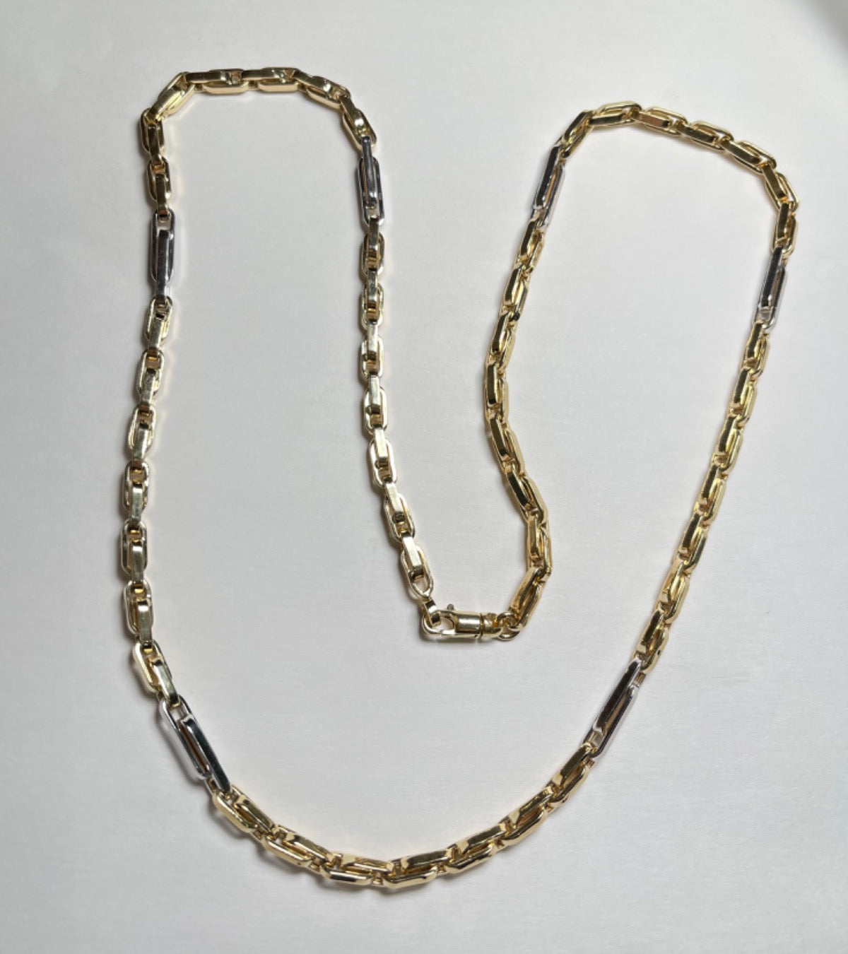 14K Two-Tone Gold Chain