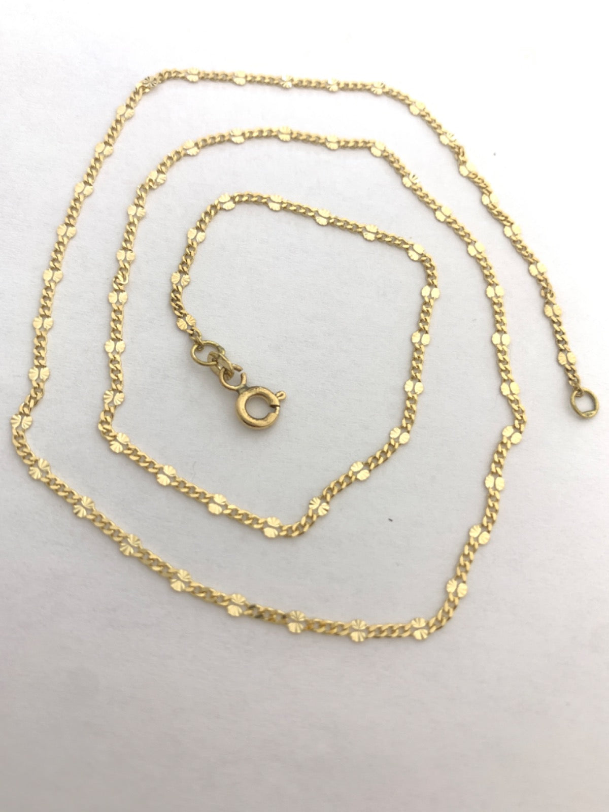 18K Yellow Gold Chain