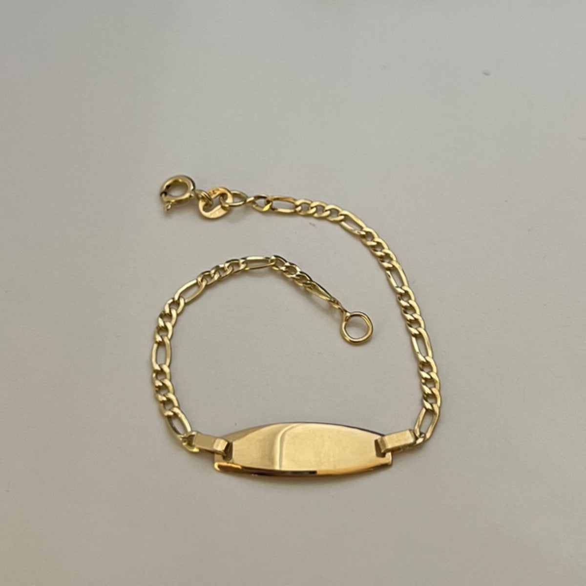 18K Yellow Gold Baby Bracelet