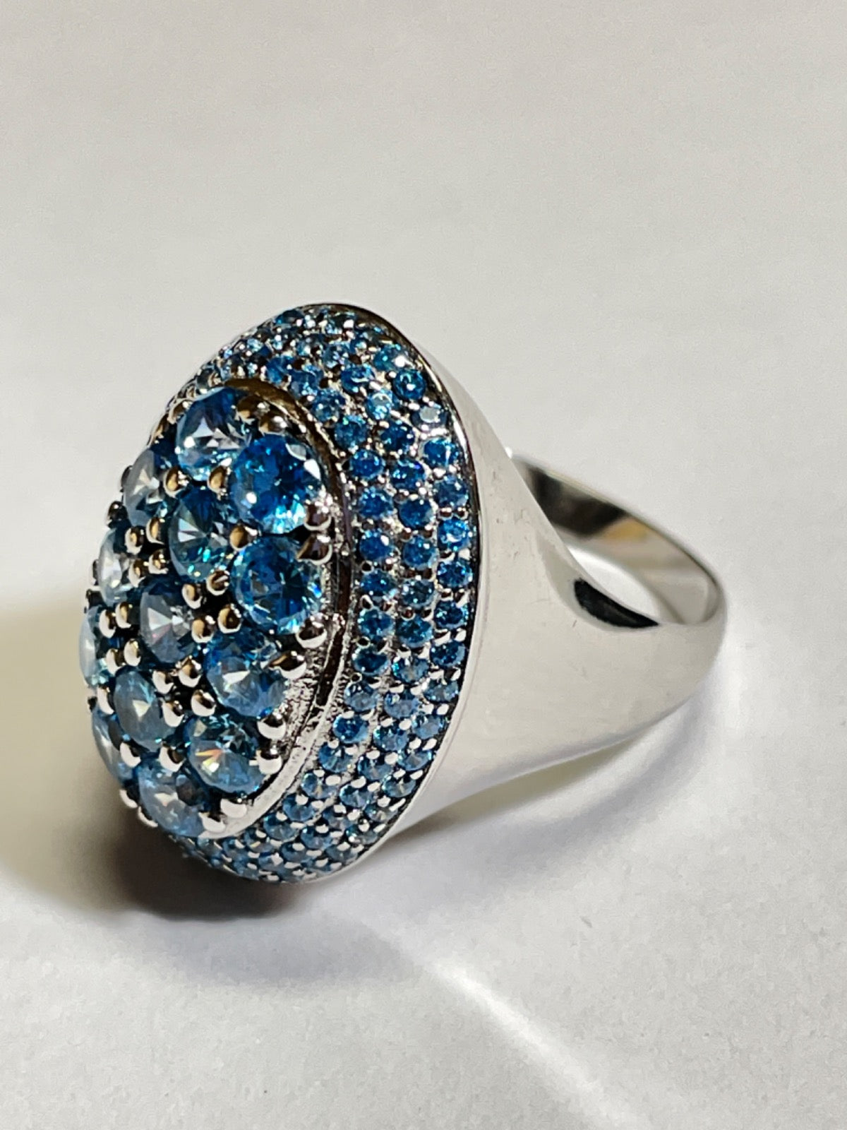 Silver Ring with CZ