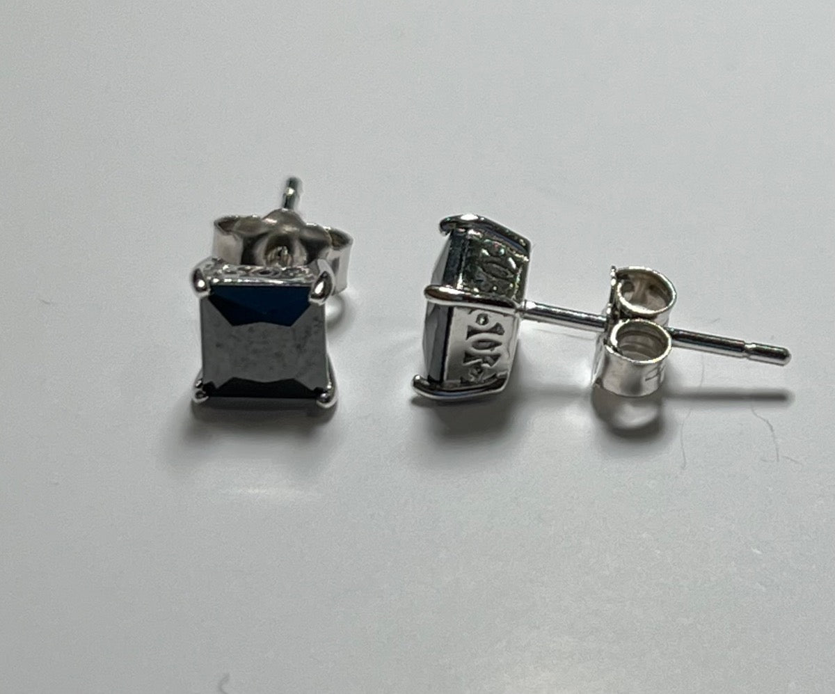 Silver Earring with CZ
