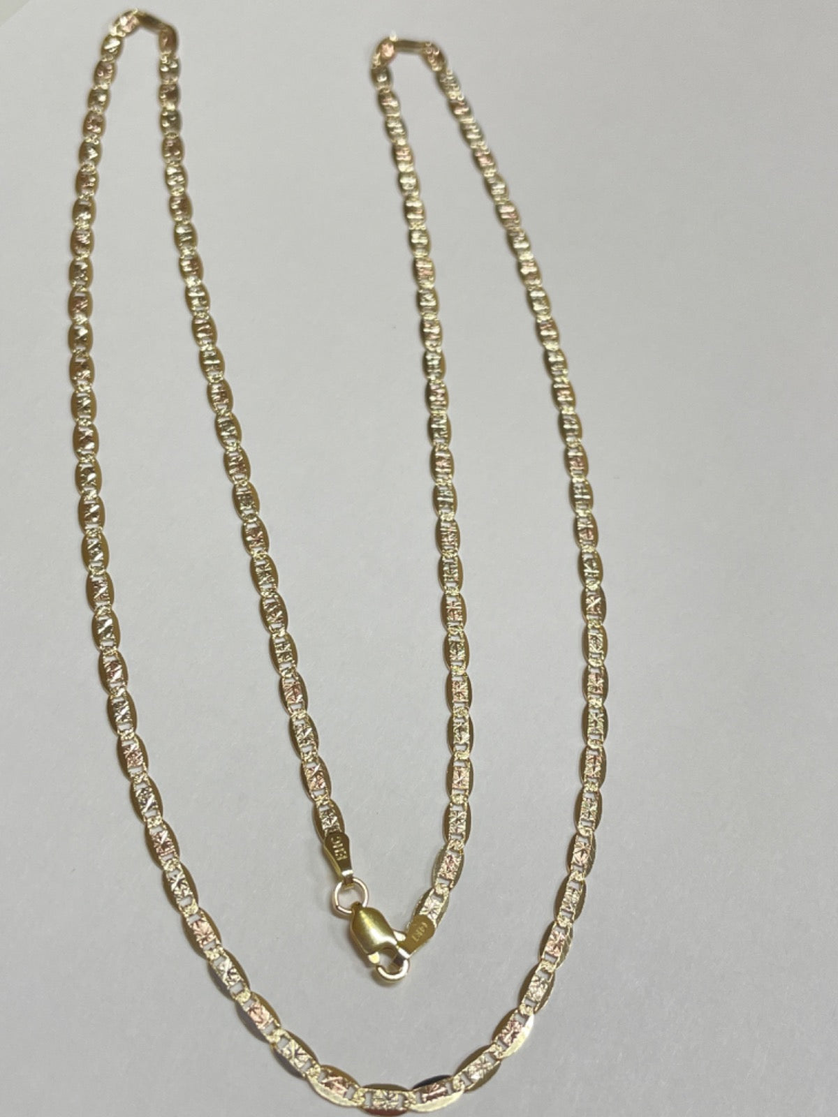14K Two-Tone Gold Chain