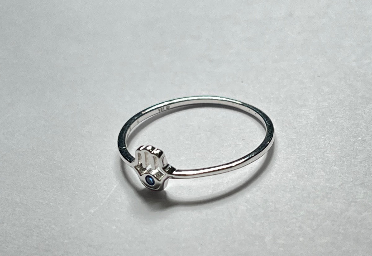 Silver Ring with CZ