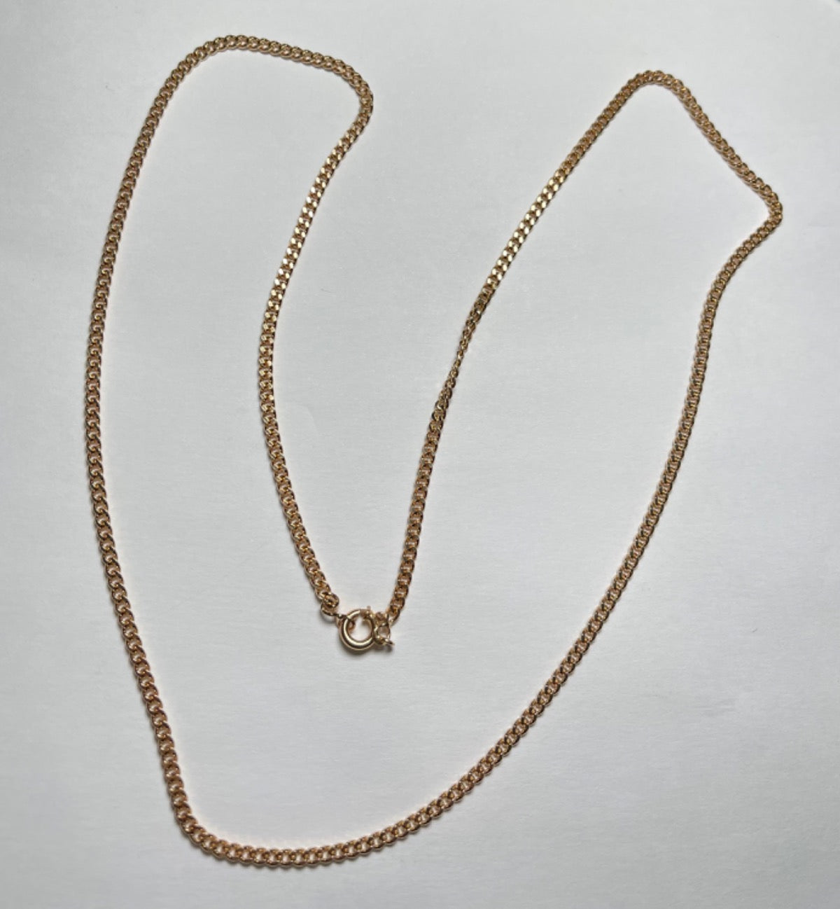 19K Rose Gold Chain