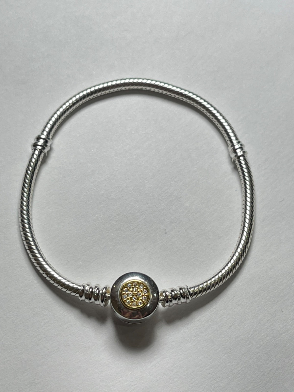 Silver Bracelet with CZ