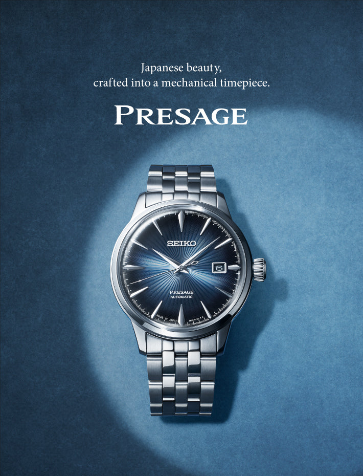 Seiko Presage — Japanese beauty, crafted into a mechanical timepiece