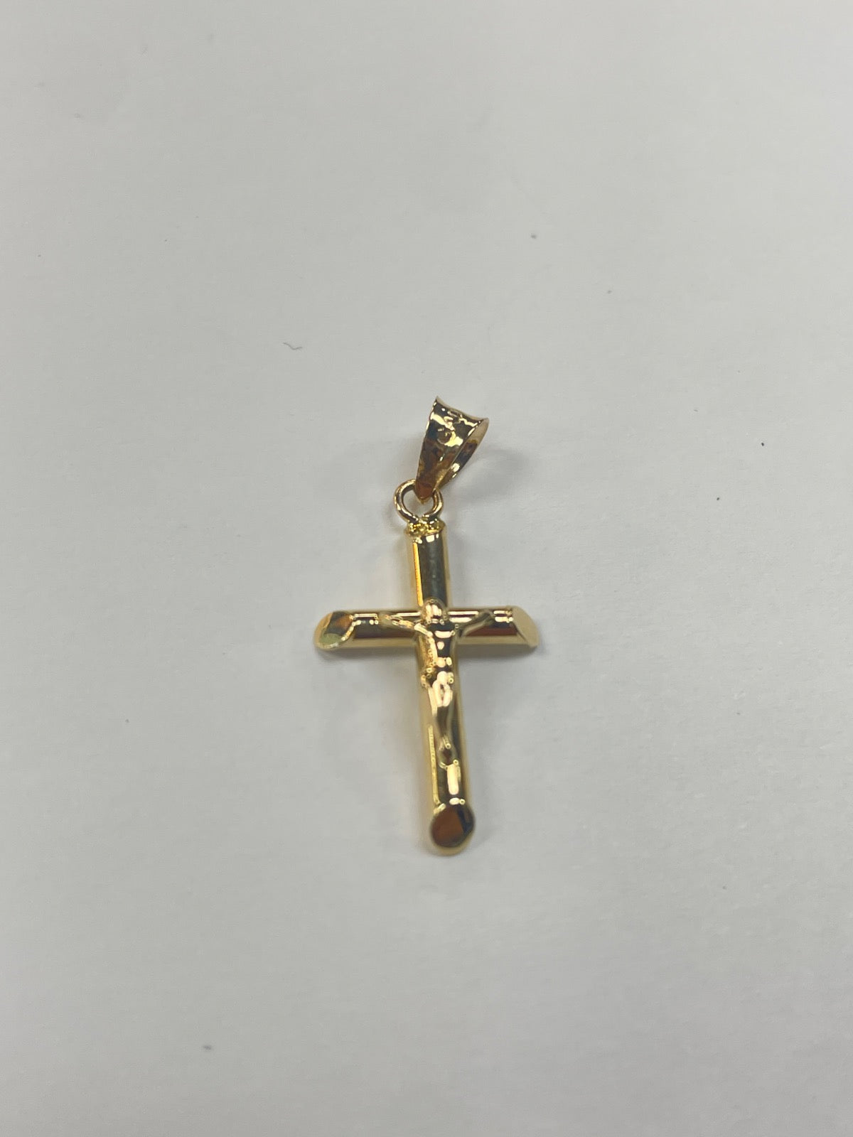 14K Yellow Gold Cross Pendant