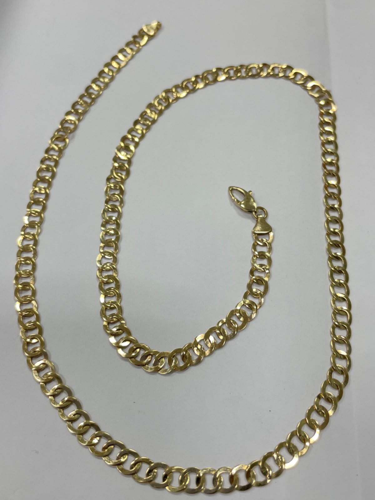 18K Yellow Gold Cuban  Chain