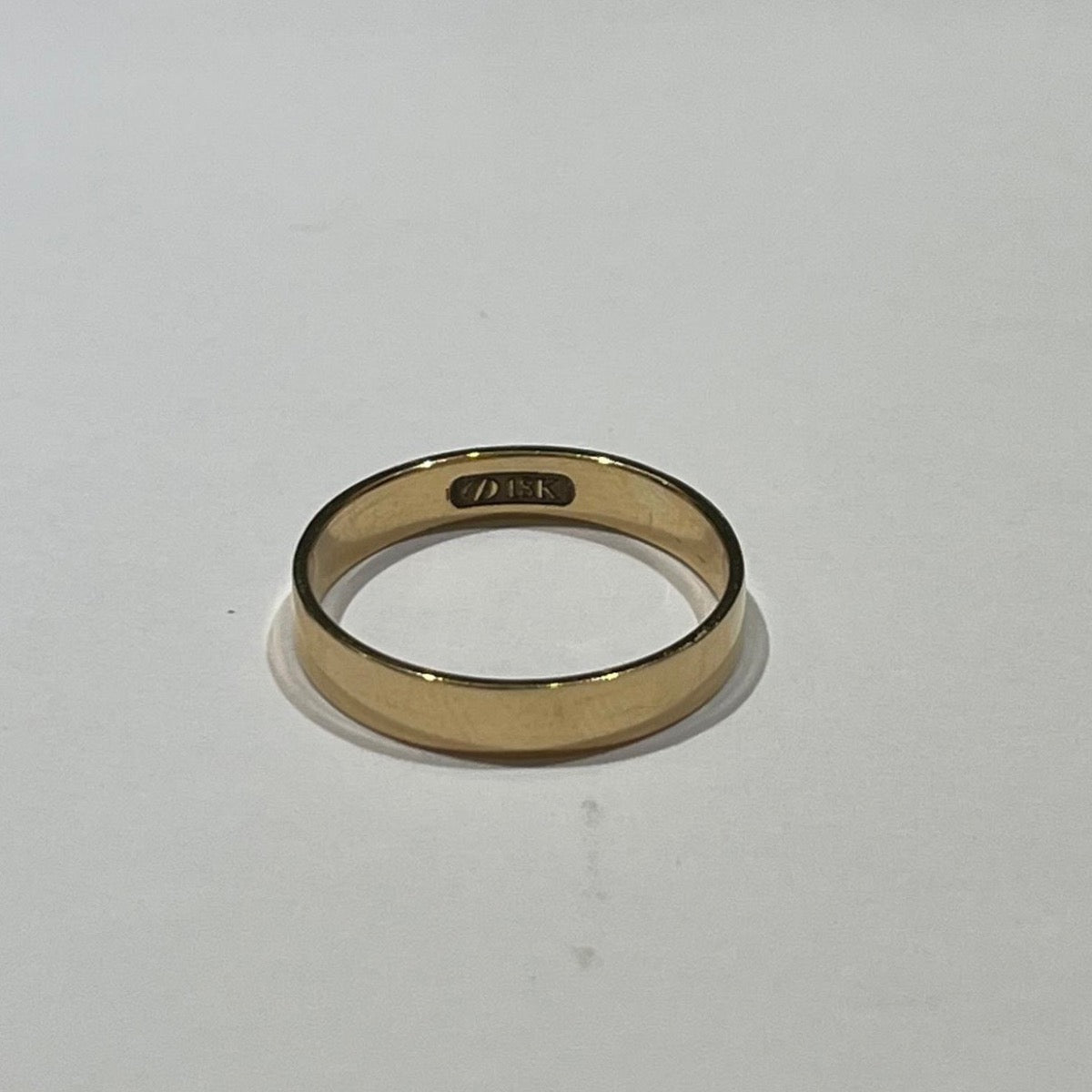 18K Yellow Gold  Wedding Band