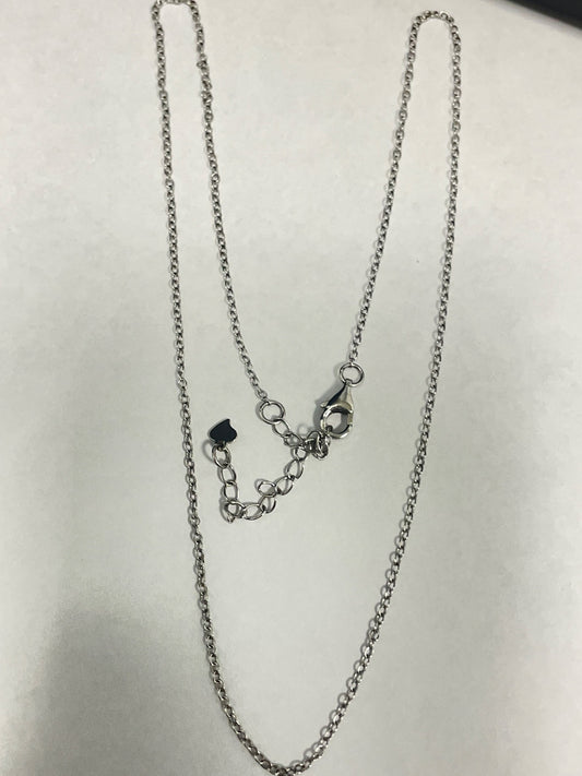 White Silver  Chain