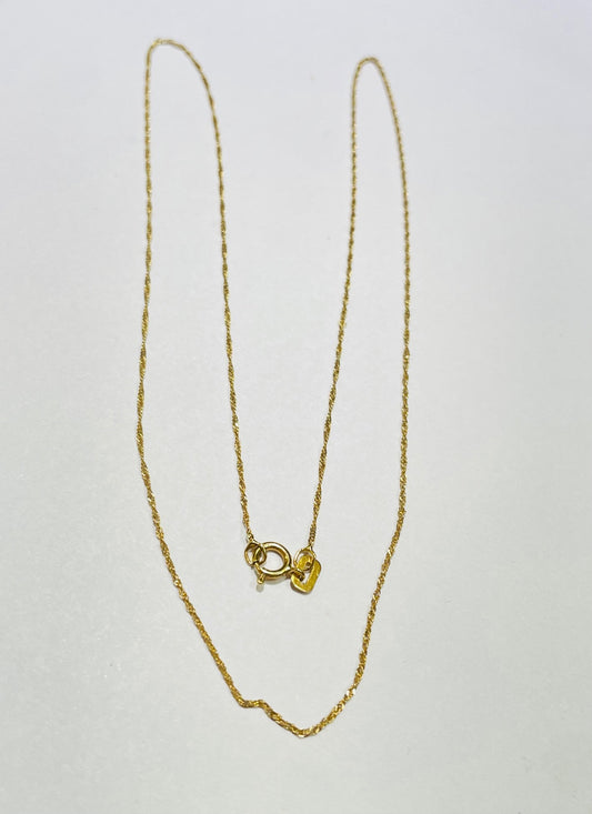 18K Yellow Gold  Chain