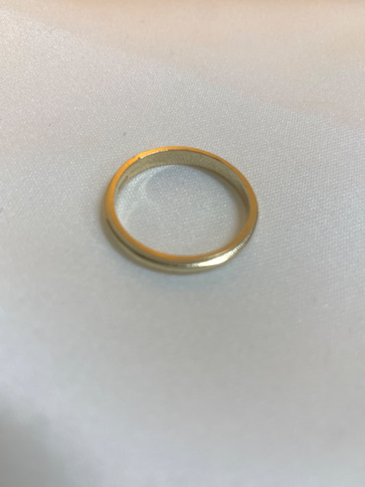 14K Yellow Gold  Wedding Band