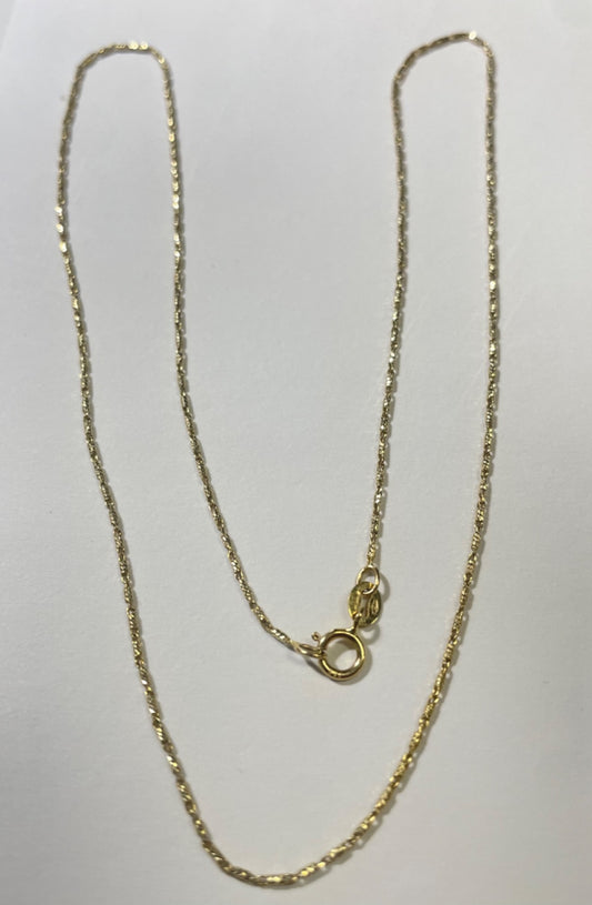 18K Yellow Gold  Chain