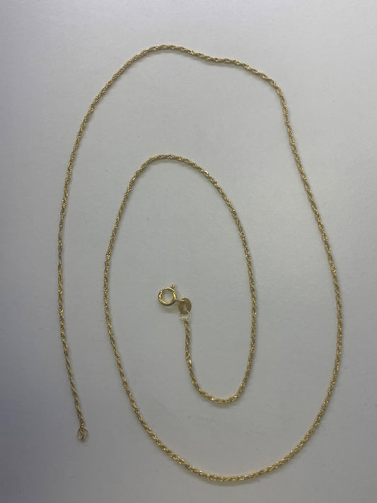 18K Yellow Gold  Chain