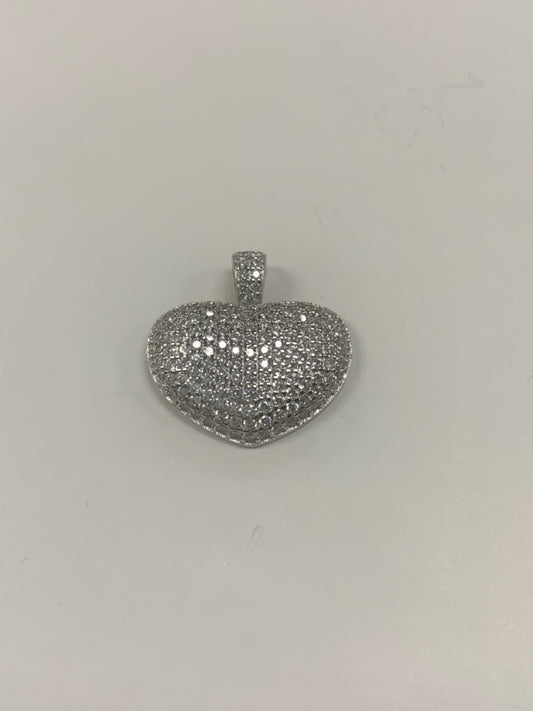 Silver  Pendant with CZ