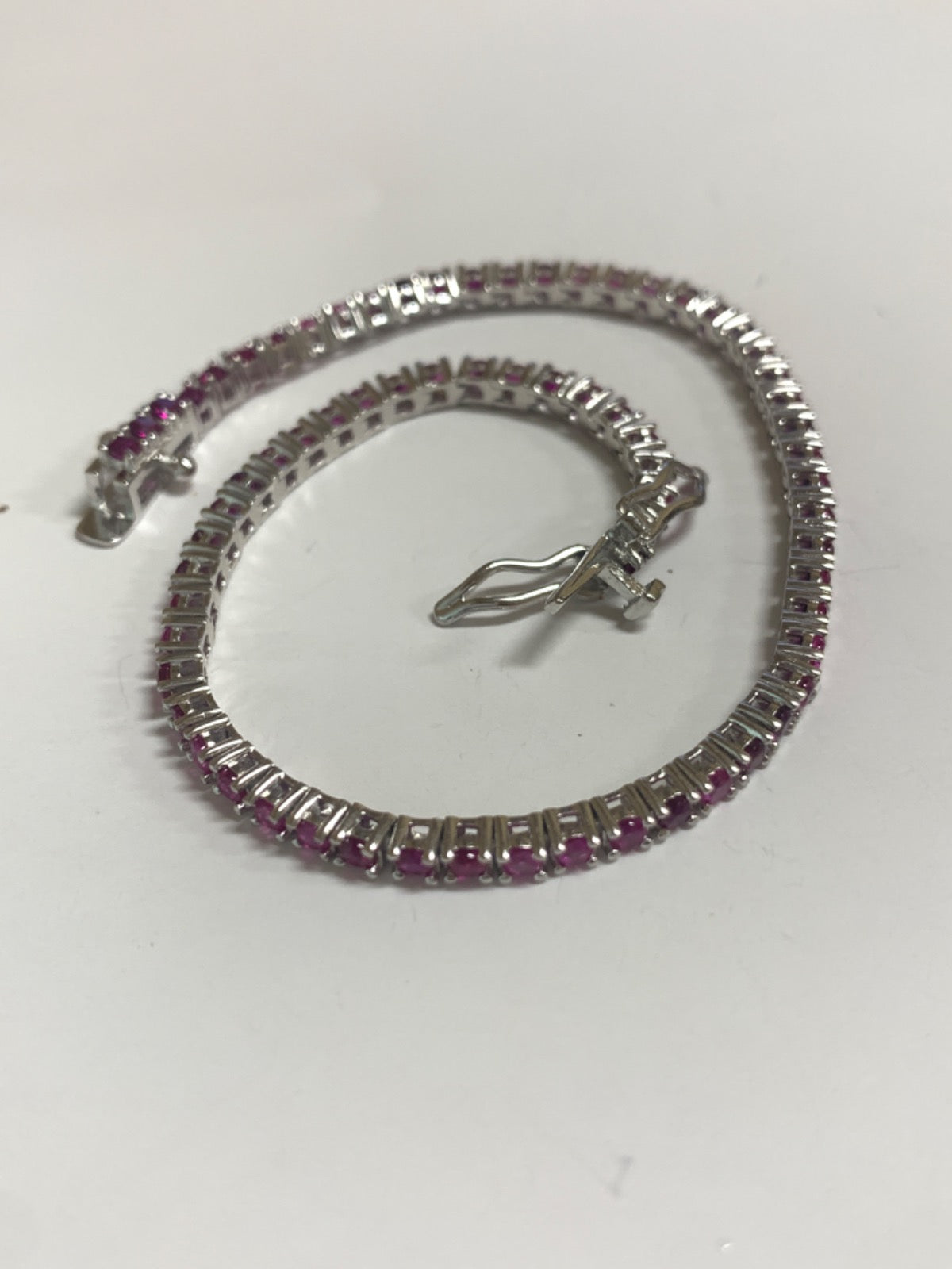 Silver  Bracelet with CZ