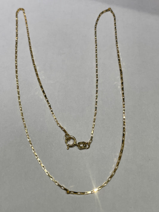 18K Yellow Gold Cartier Link  Chain