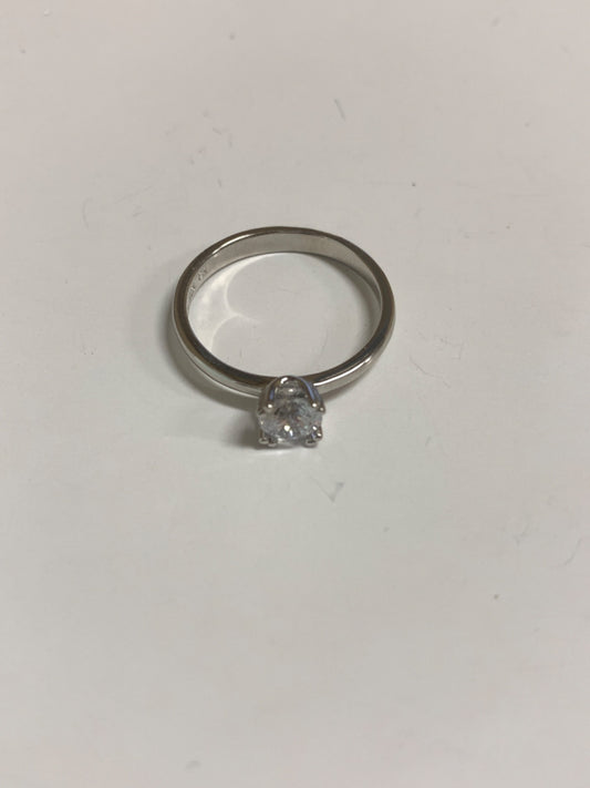 Silver  Ring with CZ