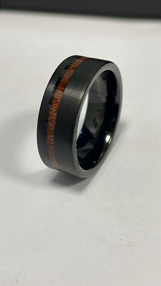 Black Tungsten  Ring