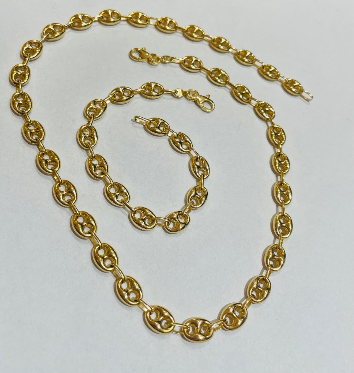 18K Yellow Gold Set  Chain