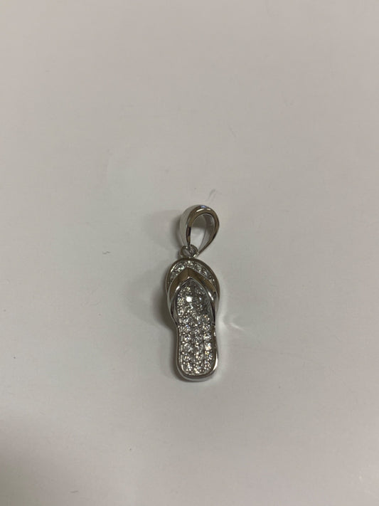 Silver  Pendant with CZ