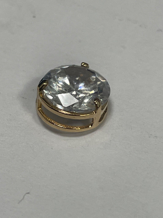 18K Yellow Gold “Pingo De Luz 8.4mm” Charm with CZ