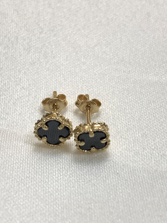 14K Yellow Gold  Earring