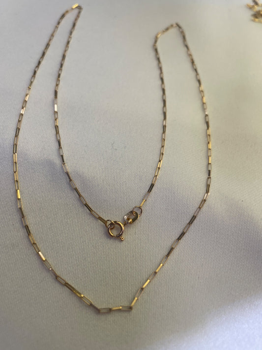 18K Yellow Gold “Cartier” Chain