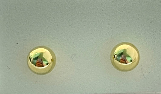 18K Yellow Gold  Earring