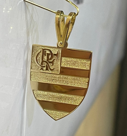 18K Yellow Gold Flamengo Pendant