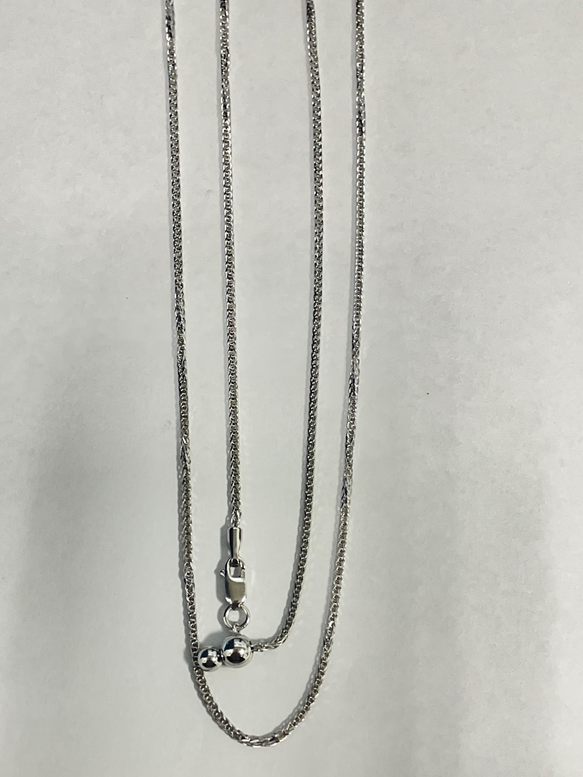 White Silver  Chain