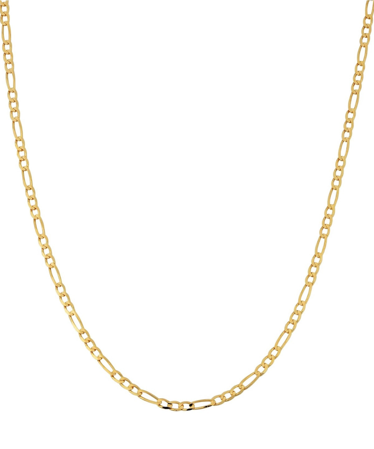 14K Yellow Gold Fígaro  Chain