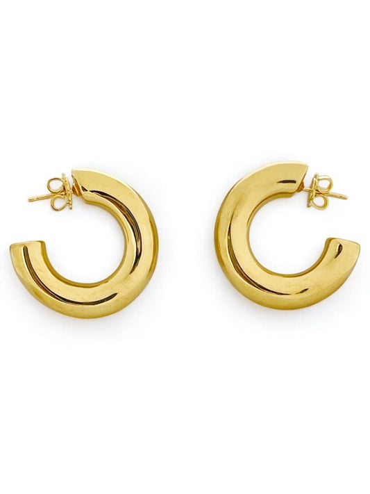 14K Yellow Gold Pasta  Earring
