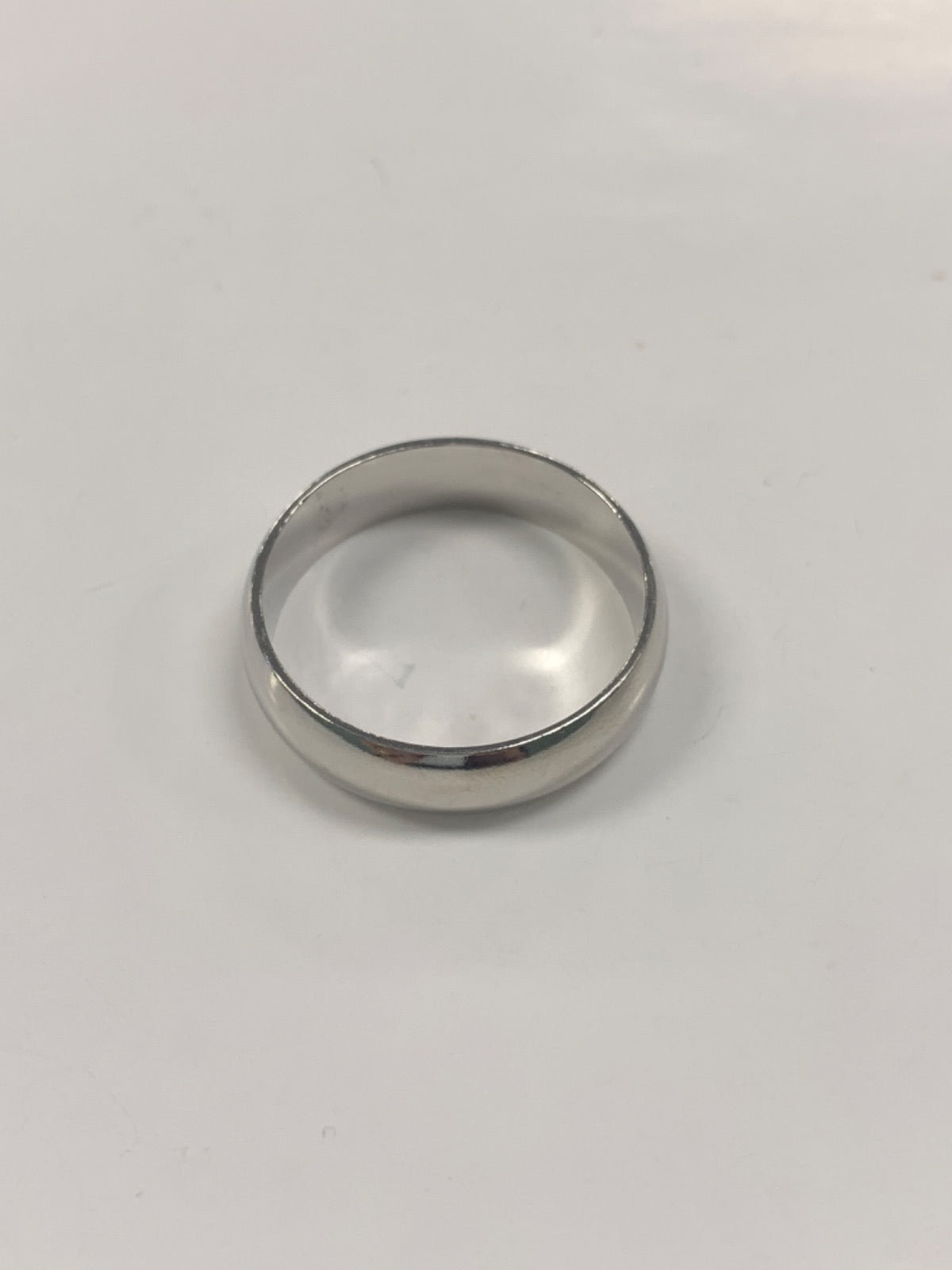 Silver  Wedding Band