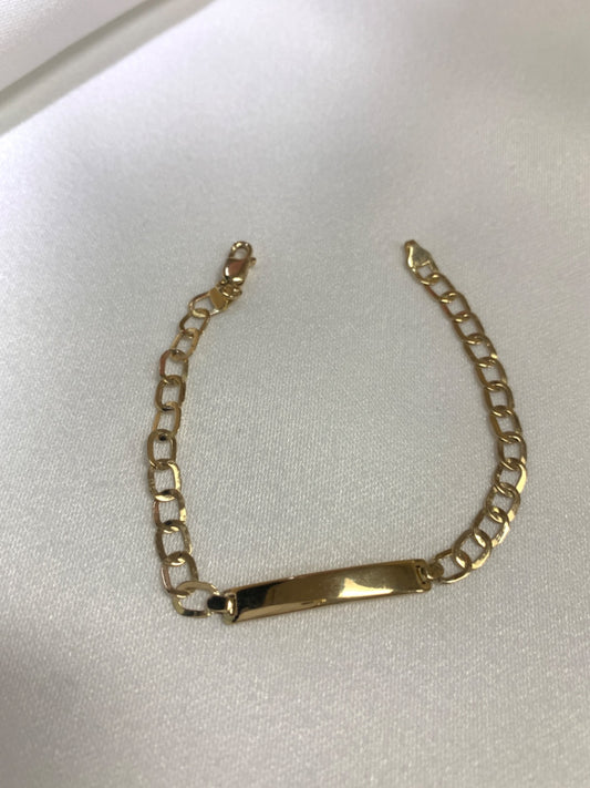 18K Yellow Gold  Baby Bracelet