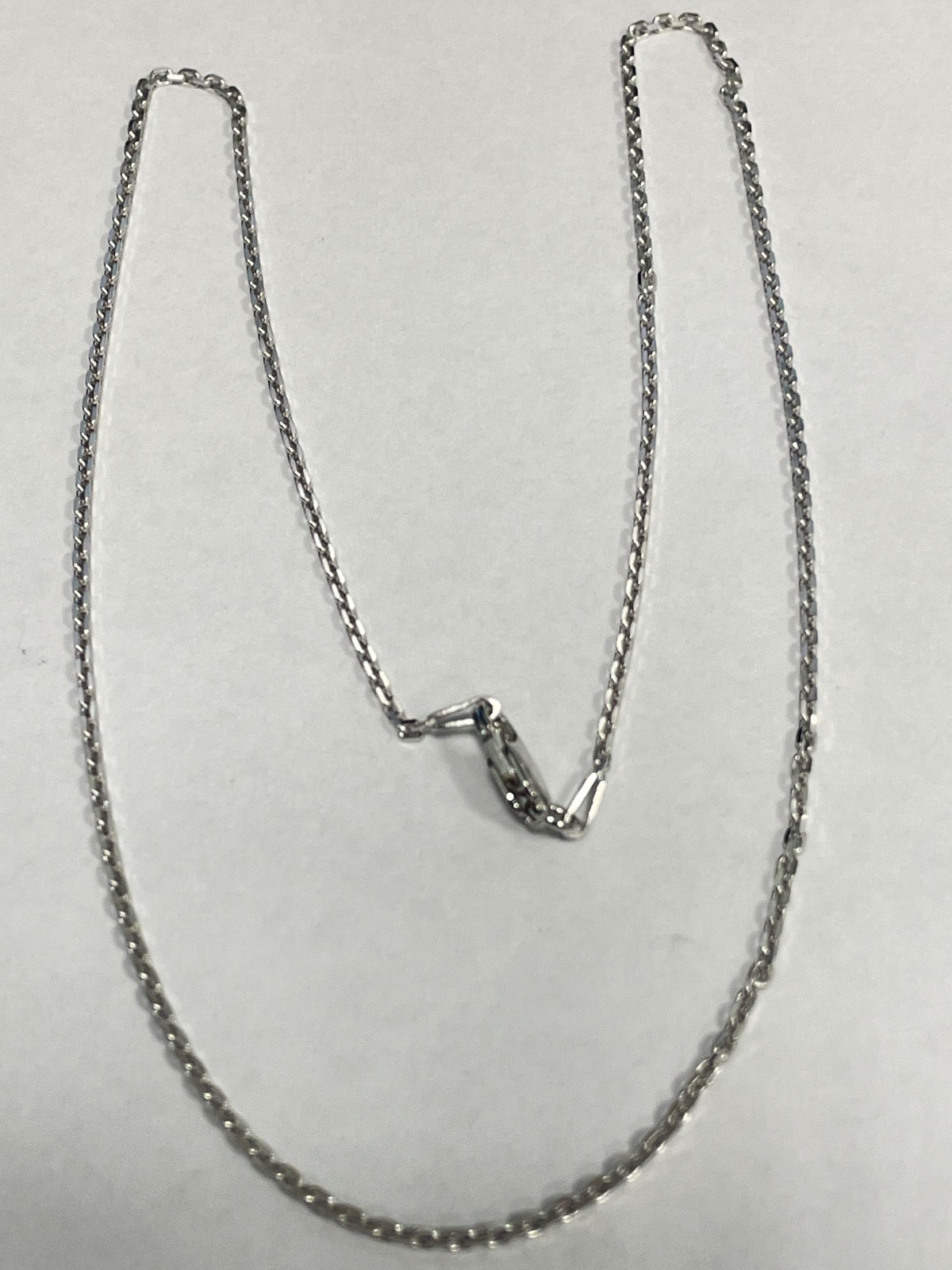 White Silver  Chain