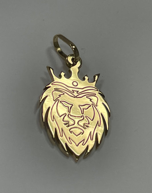 18K Yellow Gold Leon Pendant