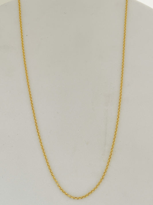 18K Yellow Gold  Chain