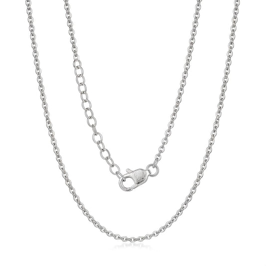 White Silver  Chain