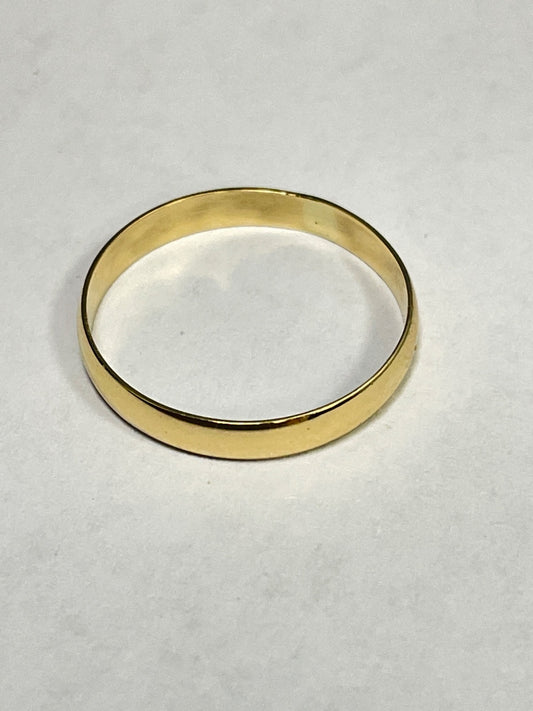 18K Yellow Gold Engagement Ring