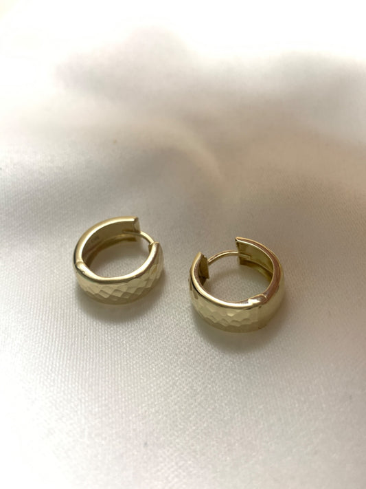 14K Yellow Gold  Earring