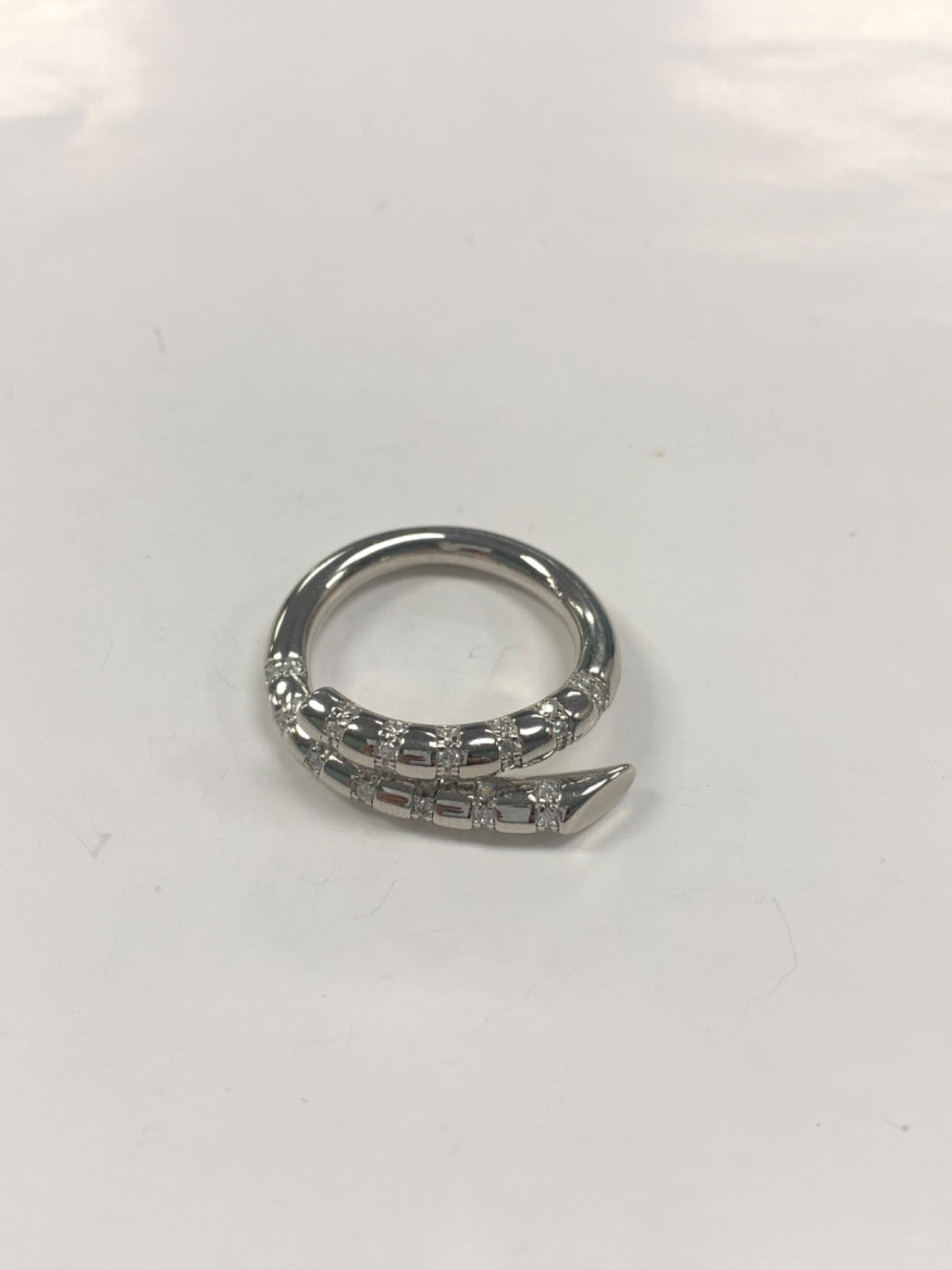 Silver  Ring with CZ