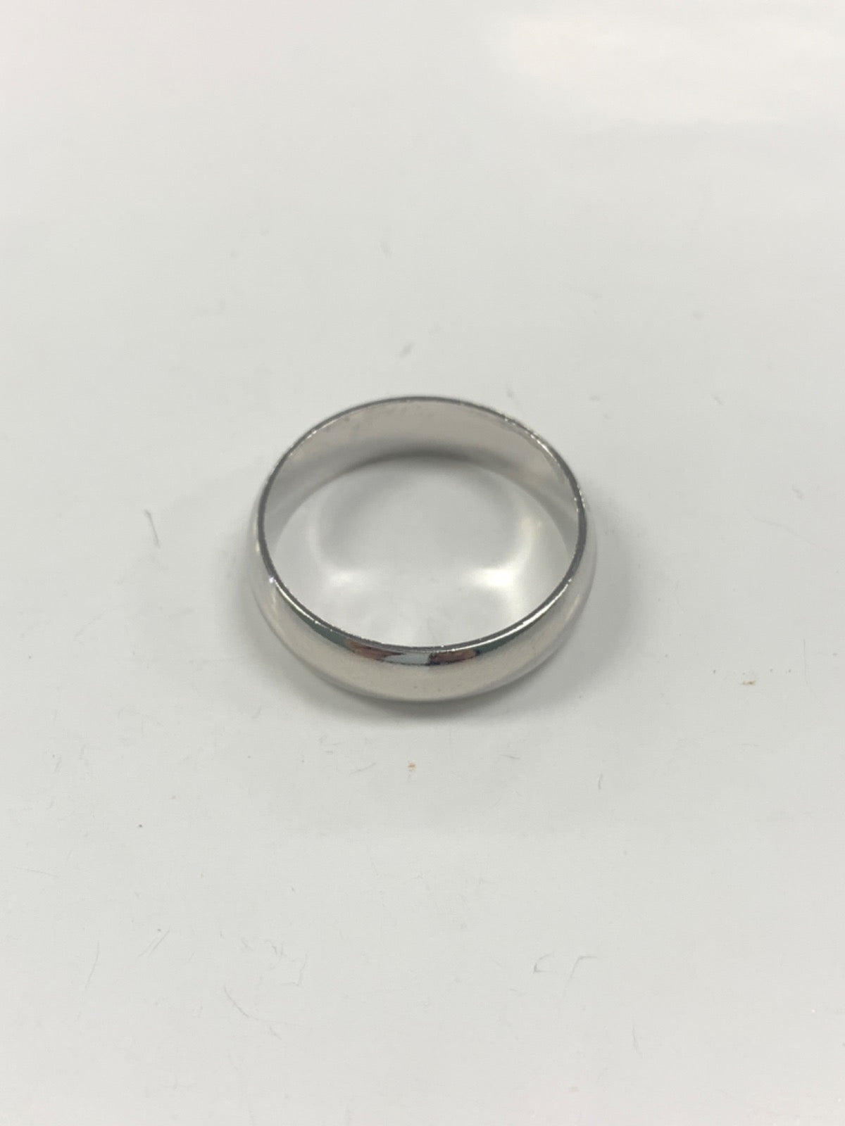 Silver  Wedding Band