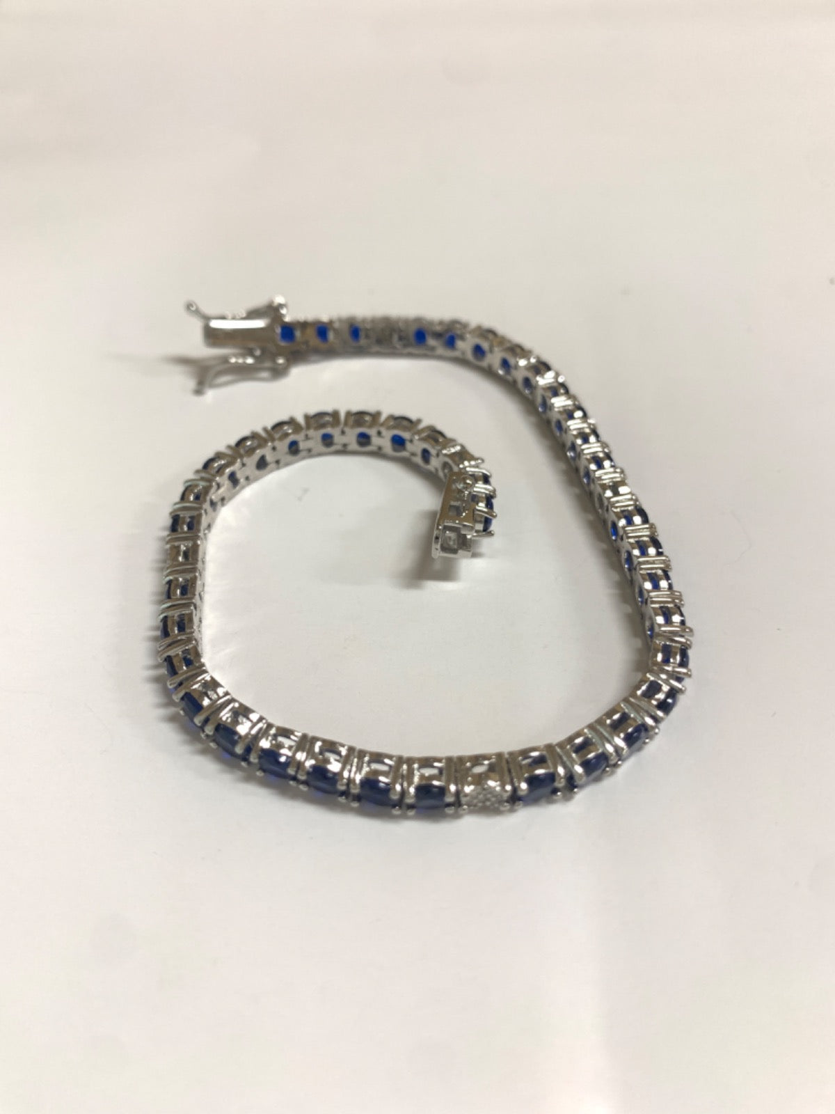 Silver  Bracelet with CZ