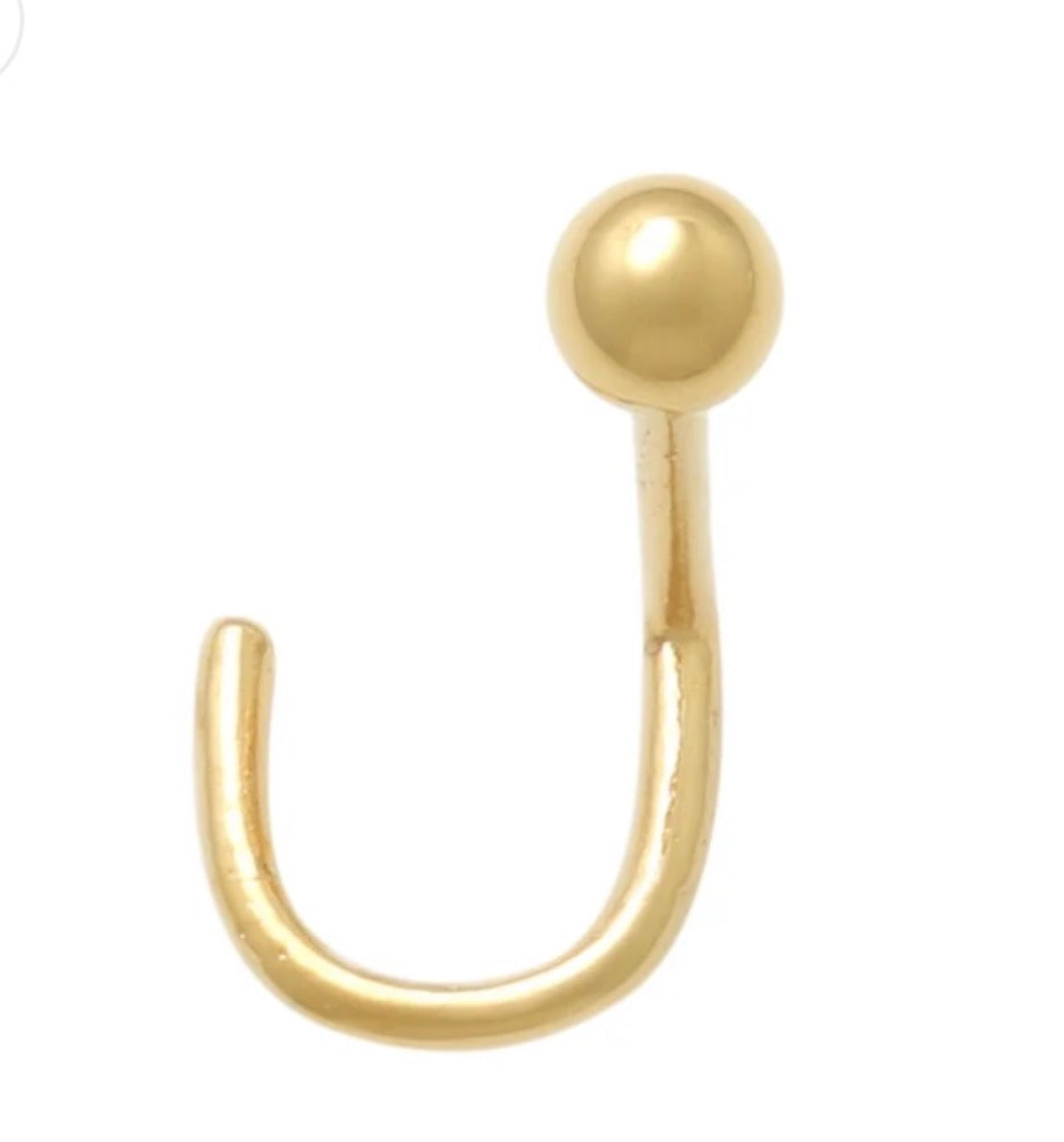 14K Yellow Gold  Piercing