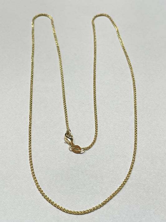 18K Yellow Gold Palm Chain