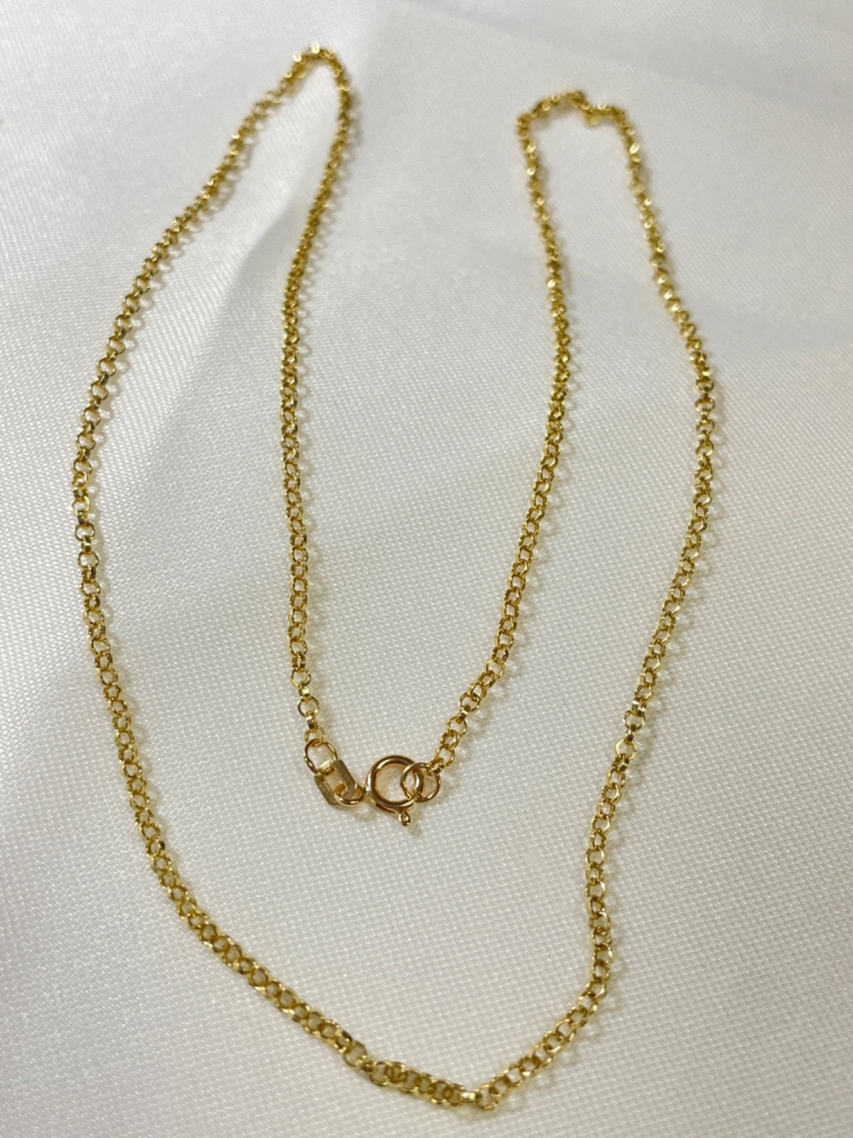 18K Yellow Gold Portugues Link Chain